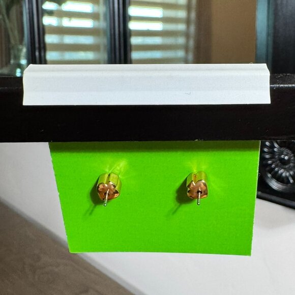 Kate Spade Tea Time Teapot & Teacup Stud Earrings NWOT - Gold Enamel - Picture 5 of 5